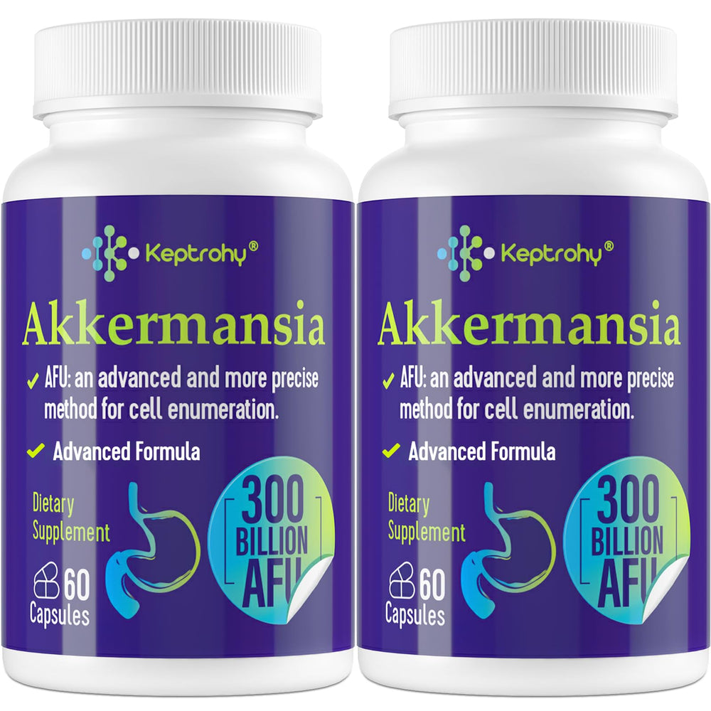 Keptrohy Akkermansia bottle pour promotes easy daily use for gut health.
