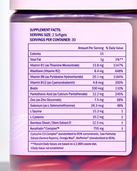 Keranique Hair & Scalp Supplements new packaging design reflecting Keraviatin quality
