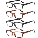 Kerecsen 4-pack reading glasses bundle for versatile home, office, and travel use.