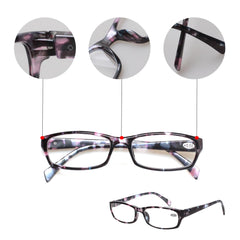 Kerecsen spring hinge frames ensure a comfortable fit during long reading.