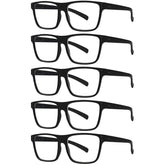 Kerecsen oversized blue light reading glasses close-up for comfort and reduced eye strain