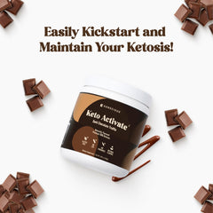 Keto Activate added to coffee in a mug for a morning keto lift.