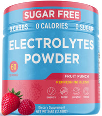 Keto Vitals electrolytes powder tub for keto hydration balance