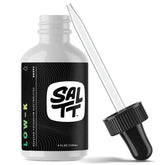 Keto Chow SALTT Low-K Drops bottle shows electrolyte blend for daily fasting support