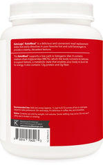 Ketologic Keto Meal Replacement Shake ingredients label emphasizes MCT oil and grass-fed whey