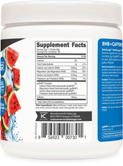 Ketologic KetoEnergy watermelon powder dissolved in water for a refreshing energy boost.