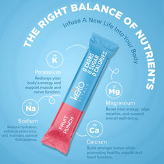 Keto Vitals mineral-balanced formula with potassium, magnesium, sodium, and calcium.
