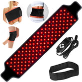 KETYWHA red light therapy belt front view showing broad coverage area used at home