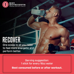 Dissolving Cherry Pom in cold water delivers instant flavor