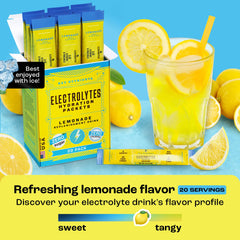 Key Nutrients electrolytes packets dispensing, highlighting convenient refill and mineral support.