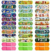 360 Pcs Kids Cartoon Bandages featuring dinosaur patterns for small scrapes