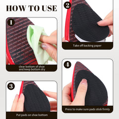 Kifmurase noise-reduction pad keeps leather shoes quieter in busy spaces.