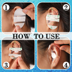 Kingdder capa externa clara que cubre toda la oreja para más seguridad.