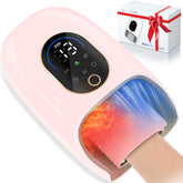 KingPavonini Hand Massager front view for cordless, on-the-go relief.