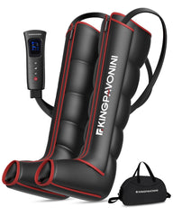 KingPavonini leg compression massager with full-wrap coverage boosts leg comfort.