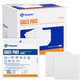 Kingstar sterile gauze pads 4x4 inch demonstrate 12-ply absorbency for wound dressing