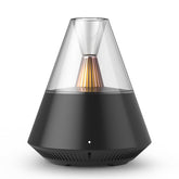 KinYiLO essential diffuser with volcano design and candle light creates soothing ambiance