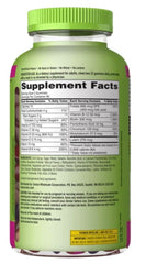 Kirkland dCDtdm gummies with natural flavors, mixed berry, tropical fruit, strawberry for daily use.