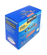 Kirkland Gum Quit 4 Original Flavor chew to help curb nicotine cravings during quitting.