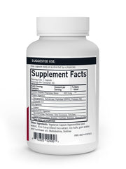 Kirkman Biofilm Defense capsules close-up highlighting lipase and glucoamylase.