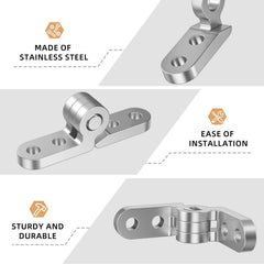 KishYa eyeglass hinge stainless-steel, built for daily wear and longevity.