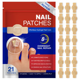 KITNOBLIS toe nail patch application close-up showing easy seal for overnight repair