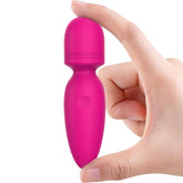 Kitppit Mini Back Massager, rose red, compact and portable.