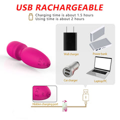 Kitppit waterproof mini massager suitable for shower sessions.