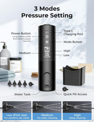 KIWONG IPX7 waterproof ear cleaner suitable for shower use.