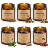 KIYTARBOO 6-pack candles set for home fragrance.