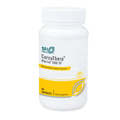 Klaire Labs CurcuThera bottle front with vegan capsules for daily comfort