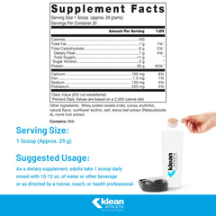 Klean Isolate unflavored canister blends into beverages