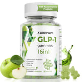 Klinovium GLP1 Gummies bottle pour for an easy daily boost and metabolism support