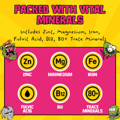 KLUNK! Shilajit Gummies minerals zinc magnesium iron support performance