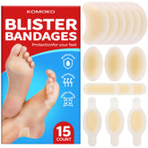 KMEIVOL Komoko blister bandages on feet protect against friction during daily wear.