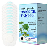 KMLWXD Castor Oil Patches pack 50pcs for easy daily use