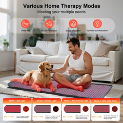 Wireless controller shown for at-home session customization.