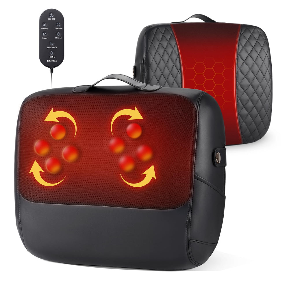 KNQZE 3in1 back massager assembly demonstrates versatile modes for daily relief.