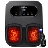KNQZE foot massager with remote control for easy at-home therapy sessions.