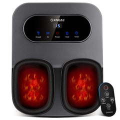 KNQZE foot massager with remote for easy control and targeted relaxation.