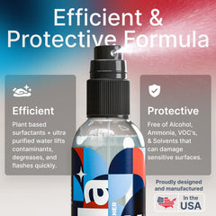 Koala Eyeglass Cleaner Spray 2oz bottle, convenient travel cleaning option.