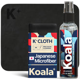 Koala Eyeglass Lens Cleaner spray bottle for streak-free results.