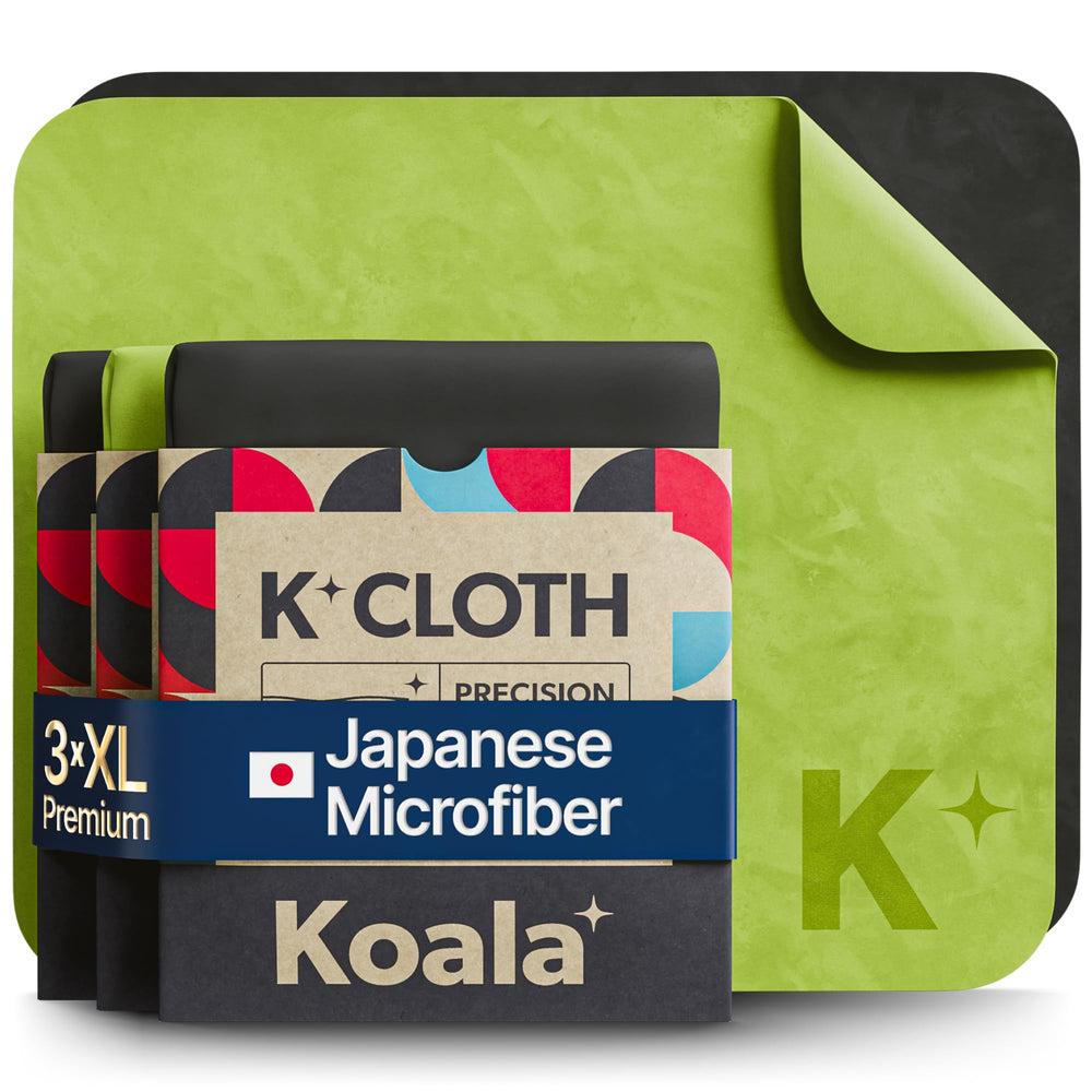 Koala Lifestyle microfiber closeup demonstrates ultra-soft cleaning for glasses