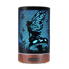 KOBODON Flower Fairy diffuser with 7-color LED lights for calming ambiance.