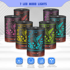 kobodon seven-color LED diffuser lights creating mood lighting