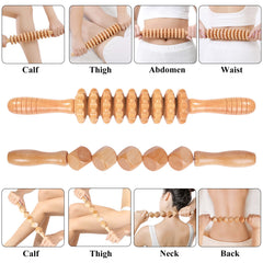 Komogir Engraved Roller Stick helps break up tension and improve mobility.