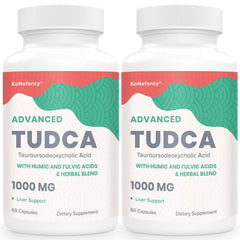 KoNefancy TudCA bottle close-up highlighting liver support potential.