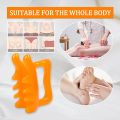KOOBOOK fascia massager back surface promotes relaxed muscles.