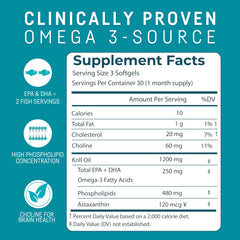 Kori Krill Oil softgels close-up highlighting smooth texture and no fishy aftertaste.