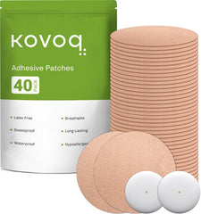 KOVOQ 40-pack Libre 2 sensor covers protect your sensor during daily activities.